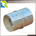 Stainless steel tube connector